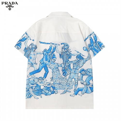 Cheap Prada Shirts Short Sleeved For Men #985605 Replica Wholesale [$36.00 USD] [ITEM#985605] on Replica Prada Shirts