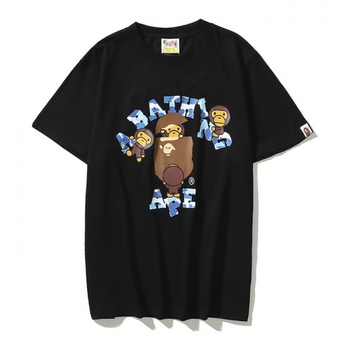 Cheap Bape T-Shirts Short Sleeved For Men #985855 Replica Wholesale [$24.00 USD] [ITEM#985855] on Replica Bape T-Shirts