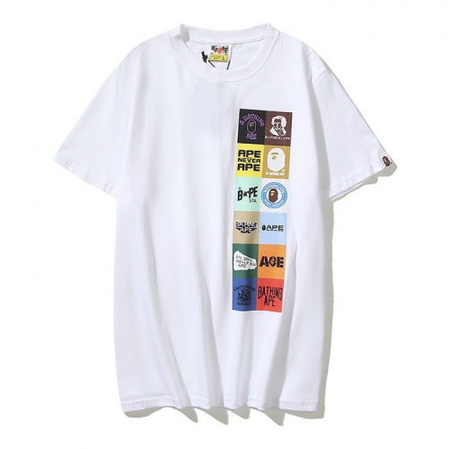 Cheap Bape T-Shirts Short Sleeved For Men #985858 Replica Wholesale [$27.00 USD] [ITEM#985858] on Replica Bape T-Shirts