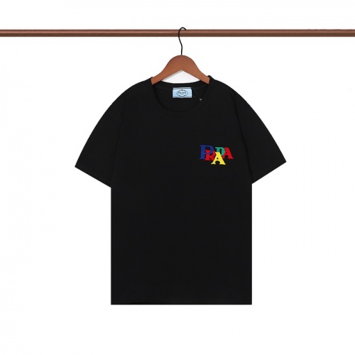 Cheap Prada T-Shirts Short Sleeved For Unisex #985929 Replica Wholesale [$27.00 USD] [ITEM#985929] on Replica Prada T-Shirts