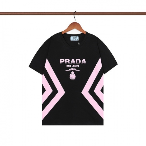 Cheap Prada T-Shirts Short Sleeved For Unisex #985951 Replica Wholesale [$27.00 USD] [ITEM#985951] on Replica Prada T-Shirts