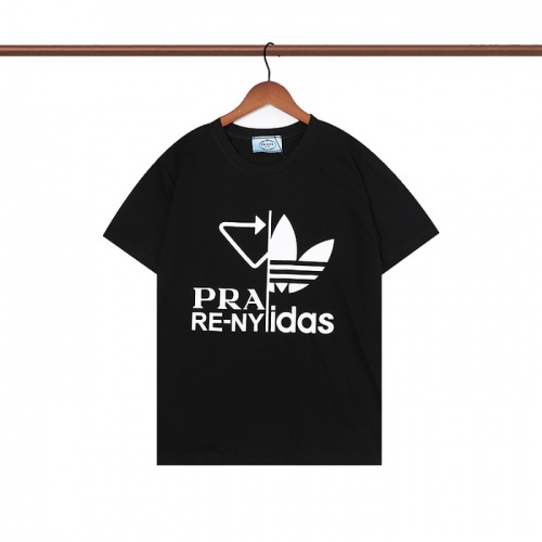 Cheap Prada T-Shirts Short Sleeved For Unisex #985956 Replica Wholesale [$25.00 USD] [ITEM#985956] on Replica Prada T-Shirts