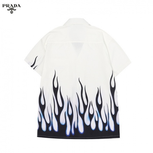 Cheap Prada Shirts Short Sleeved For Men #986239 Replica Wholesale [$32.00 USD] [ITEM#986239] on Replica Prada Shirts