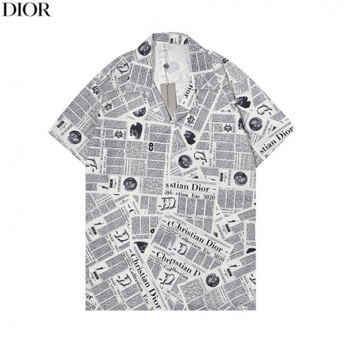 Christian Dior Shirts Short Sleeved For Men #986288