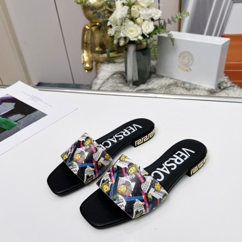 Cheap Versace Slippers For Women #986498 Replica Wholesale [$80.00 USD] [ITEM#986498] on Replica Versace Slippers