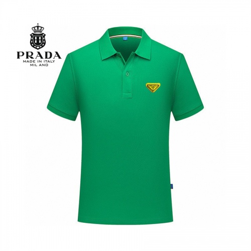Cheap Prada T-Shirts Short Sleeved For Men #987064 Replica Wholesale [$29.00 USD] [ITEM#987064] on Replica Prada T-Shirts