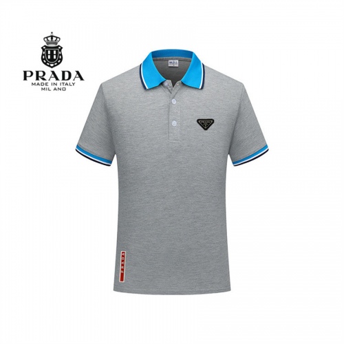 Cheap Prada T-Shirts Short Sleeved For Men #987068 Replica Wholesale [$29.00 USD] [ITEM#987068] on Replica Prada T-Shirts