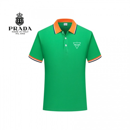 Cheap Prada T-Shirts Short Sleeved For Men #987074 Replica Wholesale [$29.00 USD] [ITEM#987074] on Replica Prada T-Shirts