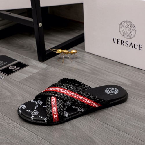 Cheap Versace Slippers For Men #988504 Replica Wholesale [$42.00 USD] [ITEM#988504] on Replica Versace Slippers