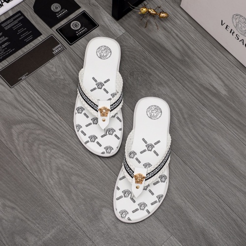 Cheap Versace Slippers For Men #988505 Replica Wholesale [$42.00 USD] [ITEM#988505] on Replica Versace Slippers