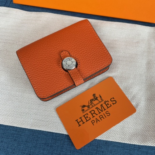 Cheap Hermes AAA Quality Wallets For Women #988811 Replica Wholesale [$38.00 USD] [ITEM#988811] on Replica Hermes AAA Quality Wallets