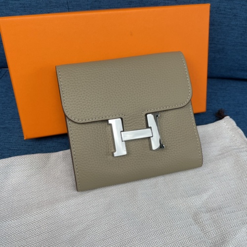 Cheap Hermes AAA Quality Wallets For Women #988837 Replica Wholesale [$48.00 USD] [ITEM#988837] on Replica Hermes AAA Quality Wallets