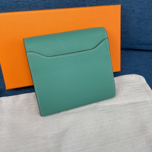 Cheap Hermes AAA Quality Wallets For Women #988842 Replica Wholesale [$48.00 USD] [ITEM#988842] on Replica Hermes AAA Quality Wallets