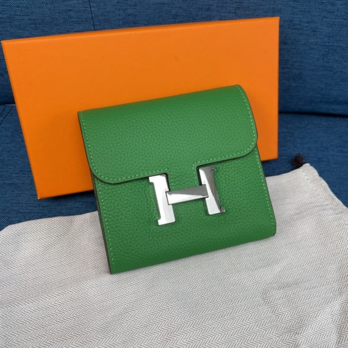 Cheap Hermes AAA Quality Wallets For Women #988843 Replica Wholesale [$48.00 USD] [ITEM#988843] on Replica Hermes AAA Quality Wallets