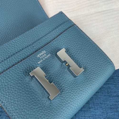 Cheap Hermes AAA Quality Wallets For Women #988844 Replica Wholesale [$48.00 USD] [ITEM#988844] on Replica Hermes AAA Quality Wallets