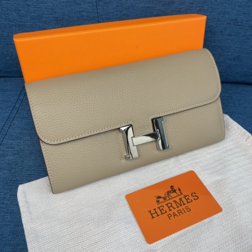 Cheap Hermes AAA Quality Wallets For Women #988875 Replica Wholesale [$56.00 USD] [ITEM#988875] on Replica Hermes AAA Quality Wallets