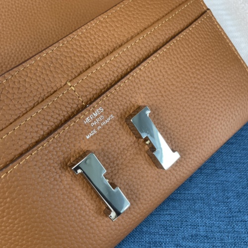 Cheap Hermes AAA Quality Wallets For Women #988877 Replica Wholesale [$56.00 USD] [ITEM#988877] on Replica Hermes AAA Quality Wallets