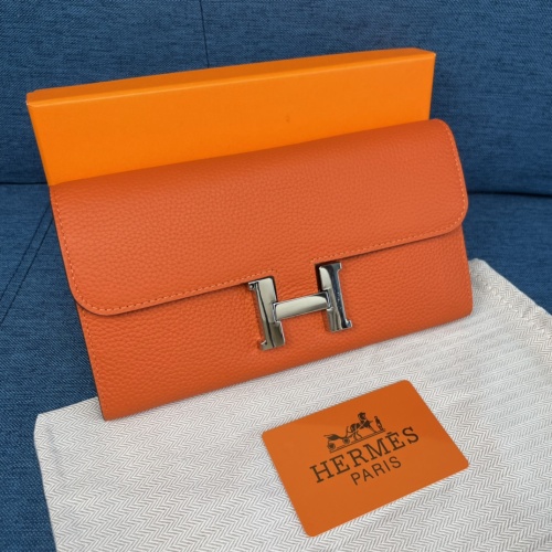 Cheap Hermes AAA Quality Wallets For Women #988878 Replica Wholesale [$56.00 USD] [ITEM#988878] on Replica 