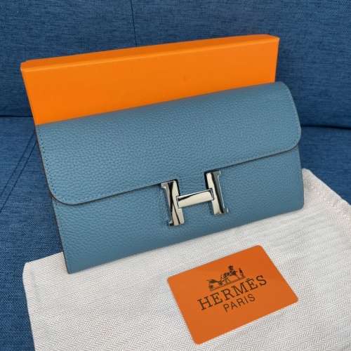 Cheap Hermes AAA Quality Wallets For Women #988880 Replica Wholesale [$56.00 USD] [ITEM#988880] on Replica Hermes AAA Quality Wallets