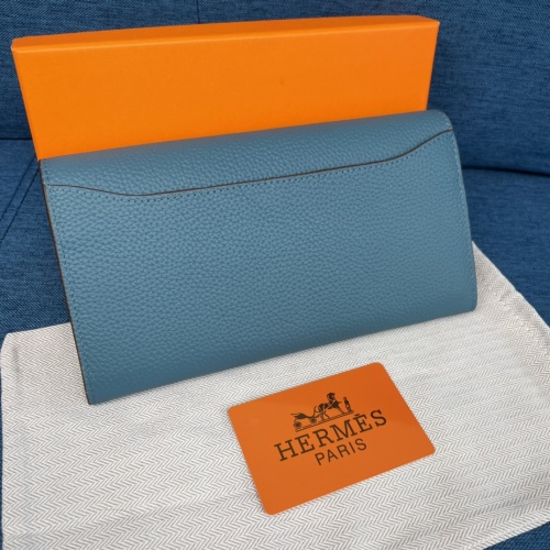 Cheap Hermes AAA Quality Wallets For Women #988880 Replica Wholesale [$56.00 USD] [ITEM#988880] on Replica Hermes AAA Quality Wallets