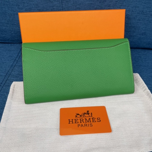 Cheap Hermes AAA Quality Wallets For Women #988882 Replica Wholesale [$56.00 USD] [ITEM#988882] on Replica Hermes AAA Quality Wallets