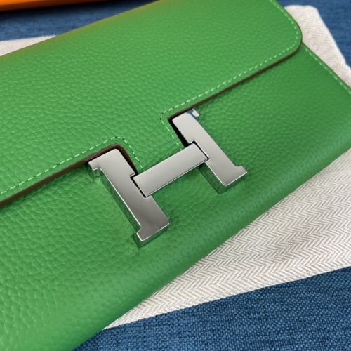 Cheap Hermes AAA Quality Wallets For Women #988882 Replica Wholesale [$56.00 USD] [ITEM#988882] on Replica Hermes AAA Quality Wallets