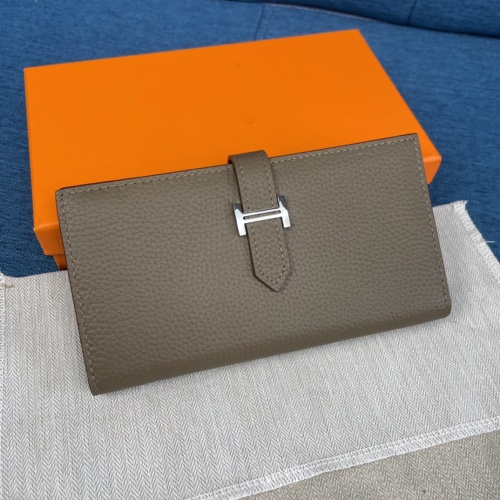 Cheap Hermes AAA Quality Wallets For Women #988889 Replica Wholesale [$52.00 USD] [ITEM#988889] on Replica Hermes AAA Quality Wallets