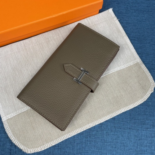 Cheap Hermes AAA Quality Wallets For Women #988889 Replica Wholesale [$52.00 USD] [ITEM#988889] on Replica Hermes AAA Quality Wallets