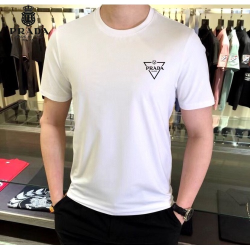Cheap Prada T-Shirts Short Sleeved For Unisex #989373 Replica Wholesale [$25.00 USD] [ITEM#989373] on Replica Prada T-Shirts