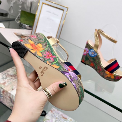 Cheap Gucci Sandal For Women #989581 Replica Wholesale [$76.00 USD] [ITEM#989581] on Replica Gucci Sandal