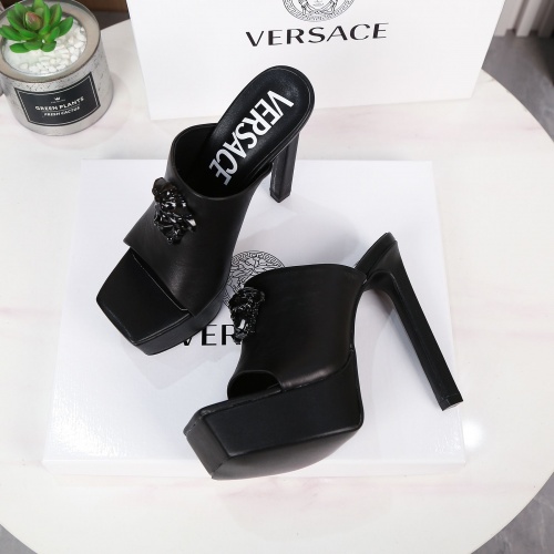 Cheap Versace Slippers For Women #989613 Replica Wholesale [$88.00 USD] [ITEM#989613] on Replica Versace Slippers