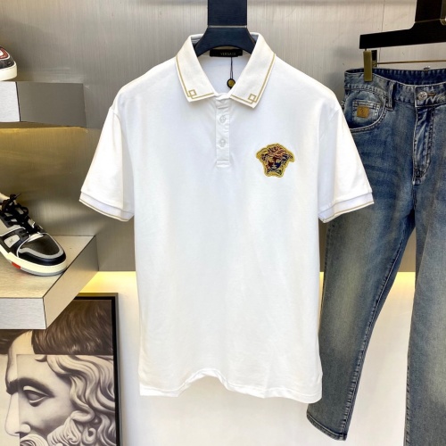 Cheap Versace T-Shirts Short Sleeved For Men #990423 Replica Wholesale [$42.00 USD] [ITEM#990423] on Replica Versace T-Shirts