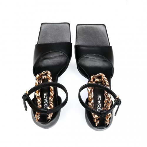 Cheap Versace Sandal For Women #990713 Replica Wholesale [$82.00 USD] [ITEM#990713] on Replica Versace Sandal