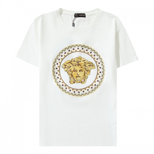 Cheap Versace T-Shirts Short Sleeved For Men #991529 Replica Wholesale [$34.00 USD] [ITEM#991529] on Replica Versace T-Shirts