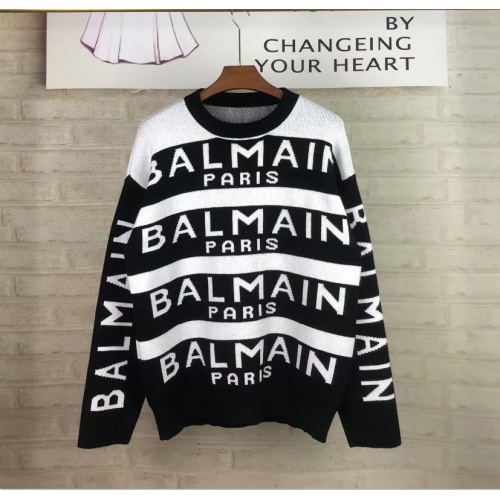 Cheap Balmain Sweaters Long Sleeved For Unisex #991603 Replica Wholesale [$52.00 USD] [ITEM#991603] on Replica Balmain Sweaters