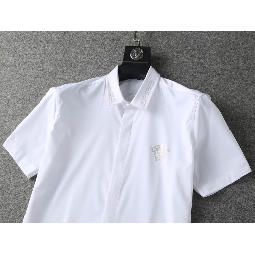 Cheap Versace Shirts Short Sleeved For Men #992057 Replica Wholesale [$39.00 USD] [ITEM#992057] on Replica Versace Shirts