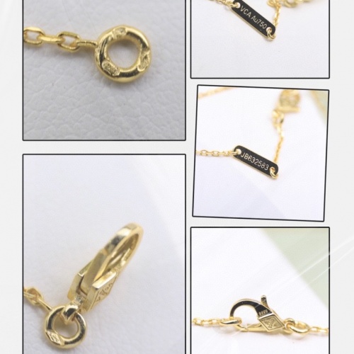 Cheap Van Cleef &amp; Arpels Necklaces For Women #992863 Replica Wholesale [$39.00 USD] [ITEM#992863] on Replica Van Cleef &amp; Arpels Necklaces