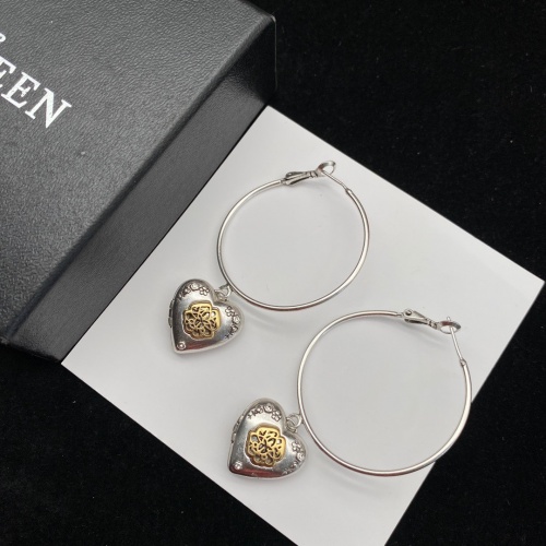 Cheap Alexander McQueen Earrings For Women #993501 Replica Wholesale [$36.00 USD] [ITEM#993501] on Replica Alexander McQueen Earrings