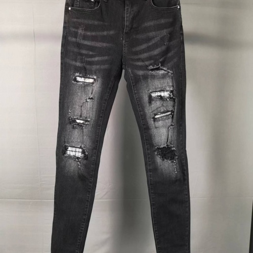 Cheap Amiri Jeans For Men #994076 Replica Wholesale [$64.00 USD] [ITEM#994076] on Replica Amiri Jeans