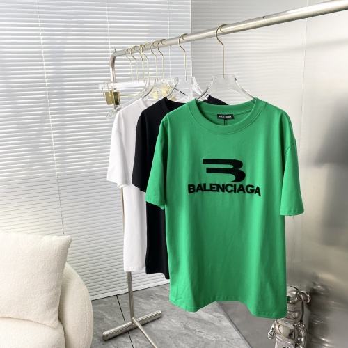 Cheap Balenciaga T-Shirts Short Sleeved For Unisex #994178 Replica Wholesale [$48.00 USD] [ITEM#994178] on Replica Balenciaga T-Shirts