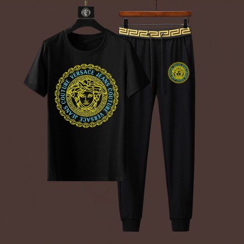 Cheap Versace Tracksuits Short Sleeved For Men #994410 Replica Wholesale [$76.00 USD] [ITEM#994410] on Replica Versace Tracksuits