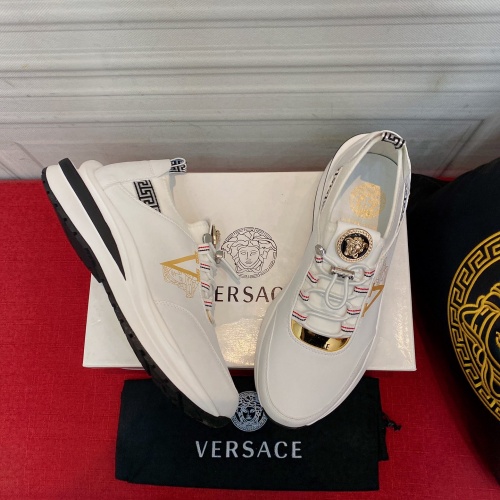 Cheap Versace Casual Shoes For Men #994969 Replica Wholesale [$80.00 USD] [ITEM#994969] on Replica Versace Casual Shoes
