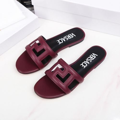 Cheap Versace Slippers For Women #995442 Replica Wholesale [$82.00 USD] [ITEM#995442] on Replica Versace Slippers