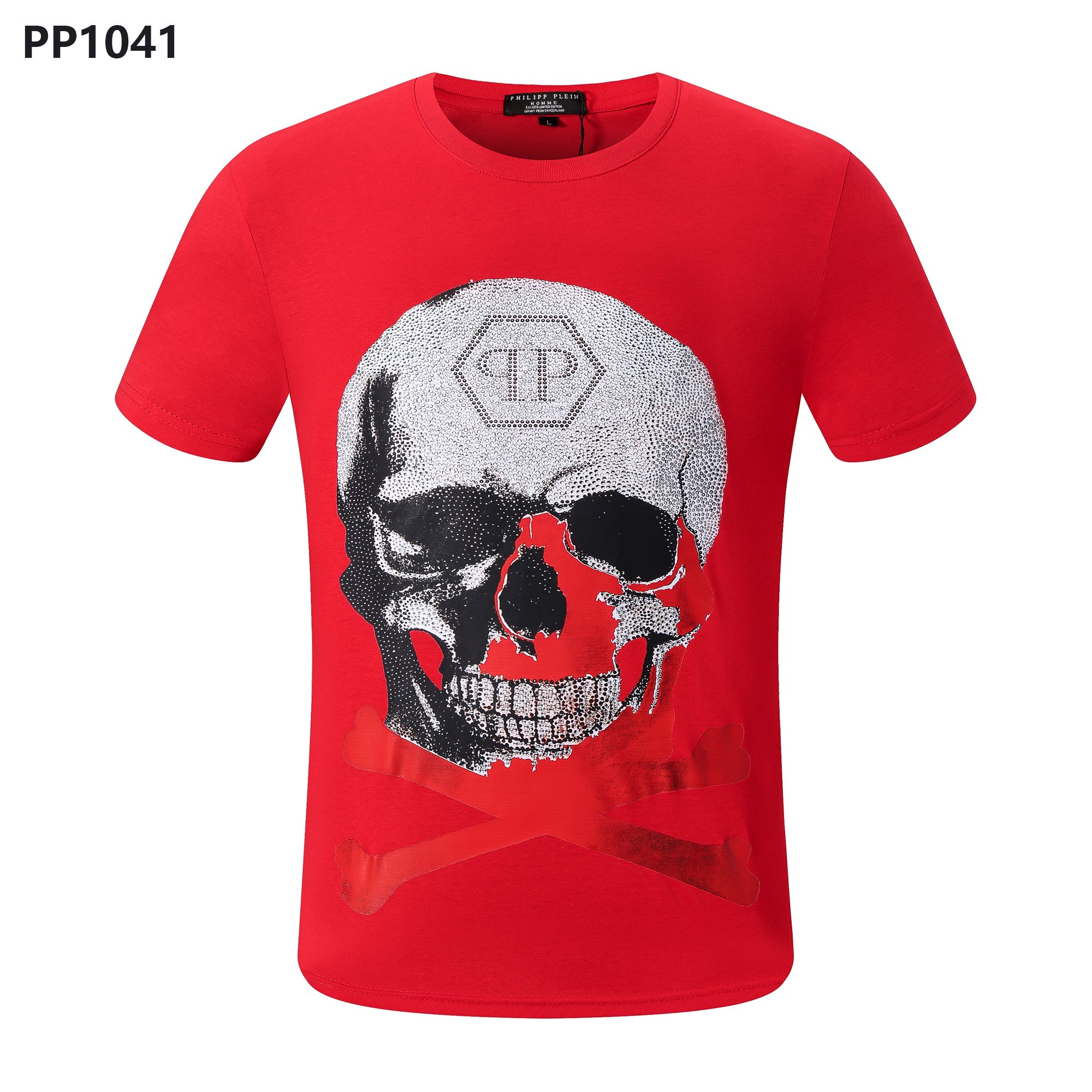 Cheap Philipp Plein PP T-Shirts Short Sleeved For Men #992468 Replica ...