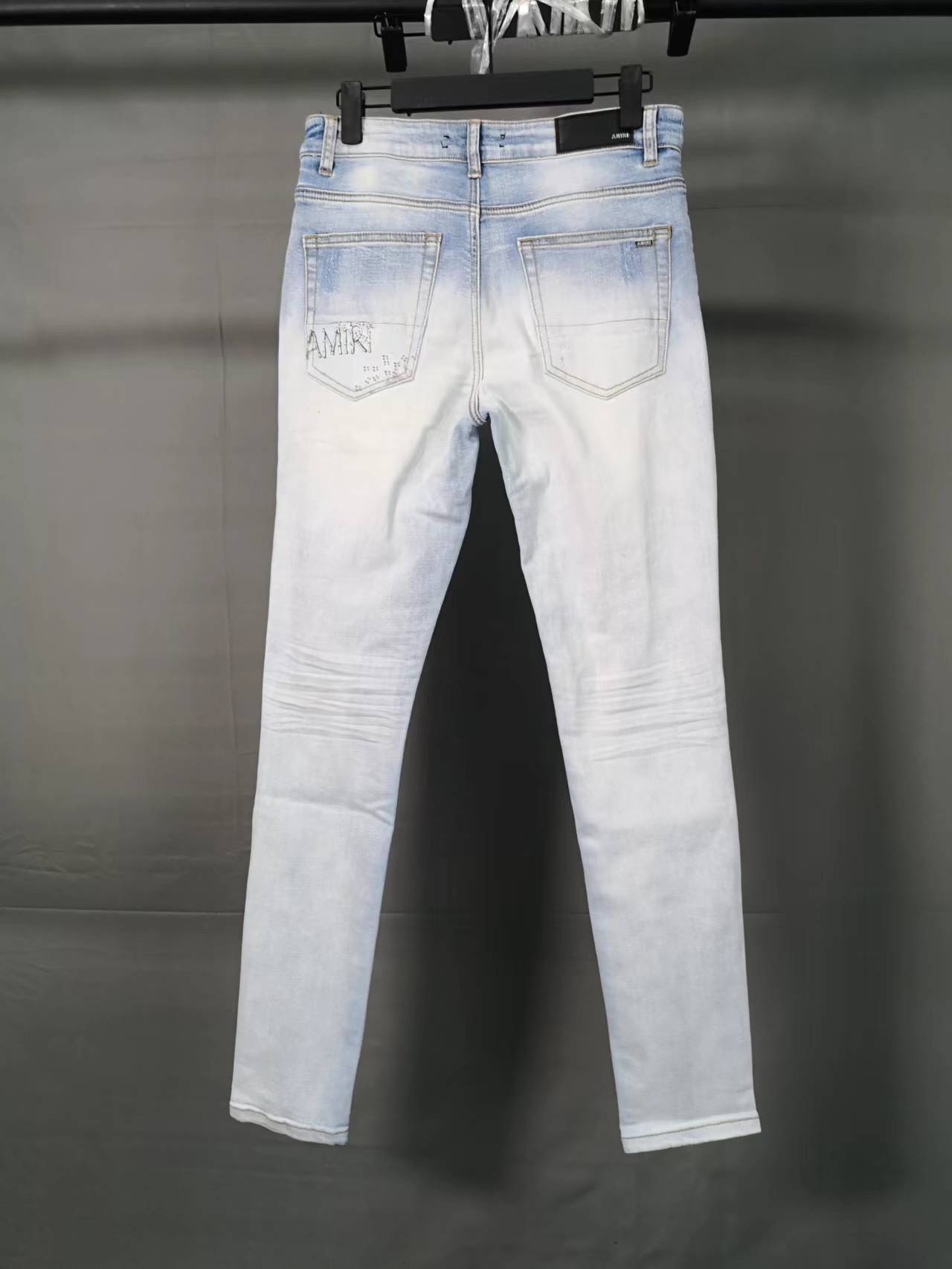 Cheap Amiri Jeans For Men #994074 Replica Wholesale [$64.00 USD] [ITEM ...