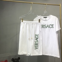 Cheap Versace Tracksuits Short Sleeved For Men #984861 Replica Wholesale [$52.00 USD] [ITEM#984861] on Replica Versace Tracksuits