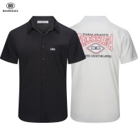 Cheap Balenciaga Shirts Short Sleeved For Men #985593 Replica Wholesale [$36.00 USD] [ITEM#985593] on Replica Balenciaga Shirts
