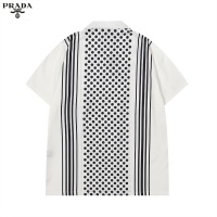 Cheap Prada Shirts Short Sleeved For Men #985604 Replica Wholesale [$36.00 USD] [ITEM#985604] on Replica Prada Shirts