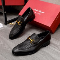 Cheap Salvatore Ferragamo Leather Shoes For Men #988155 Replica Wholesale [$100.00 USD] [ITEM#988155] on Replica Salvatore Ferragamo Leather Shoes
