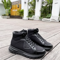 Cheap Prada High Tops Shoes For Men #989536 Replica Wholesale [$100.00 USD] [ITEM#989536] on Replica Prada High Top Shoes